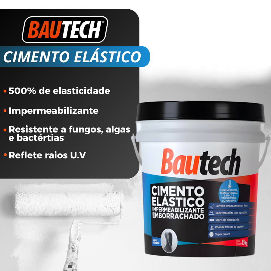 Bautech Cimento Elastico 15Kg - 30015