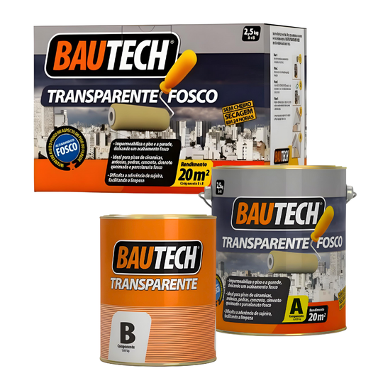 Bautech Transparente Fosco 2,5Kg - 13380