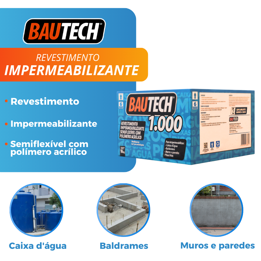 Bautech 1000 18Kg - 17565