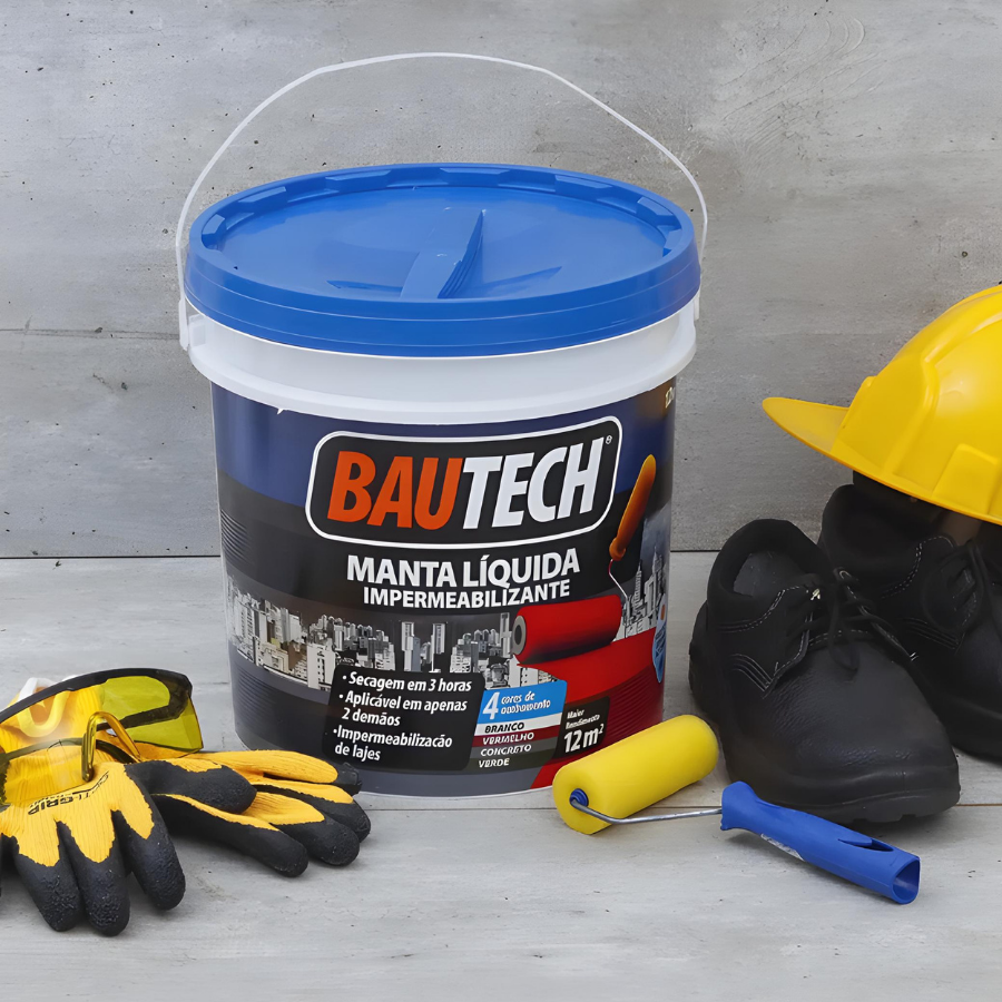 Manta Líquida Impermeabilizante Bautech Branco 12kg