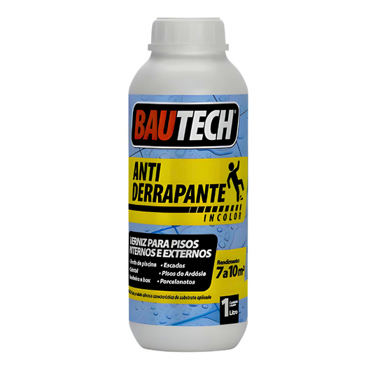 Verniz Antiderrapante Para Pisos Bautech 1l