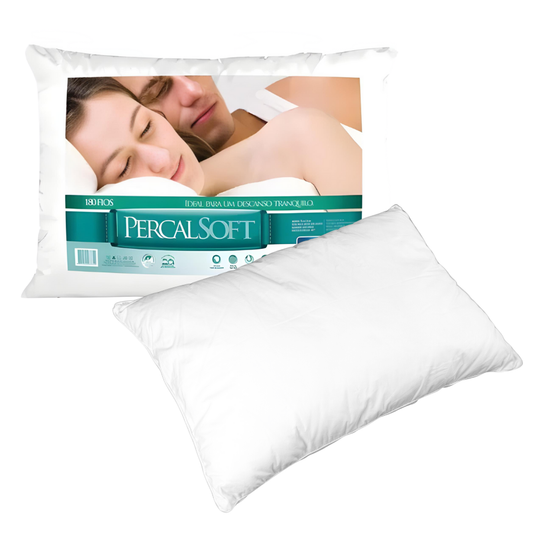 Travesseiro Percal Soft 50x70cm - TRAPETT-IT