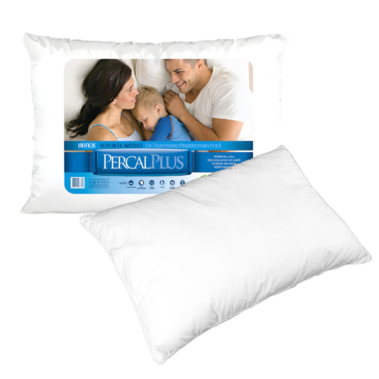 Travesseiro Percal Plus 50x70cm - TRAPETT-IT