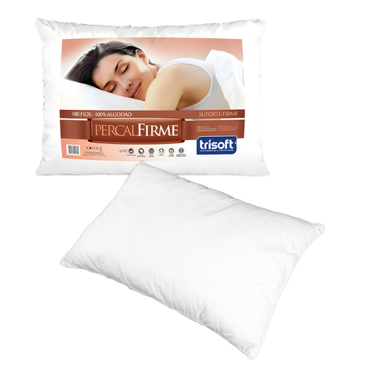Travesseiro Percal Firme 50x70cm - TRAPETT-IT