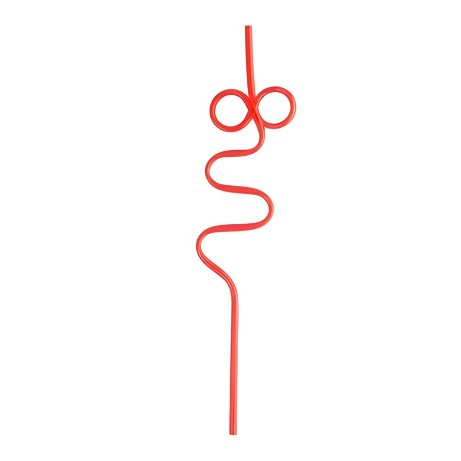 Canudo Espiral Zig Bola Cores Diversas - HA001