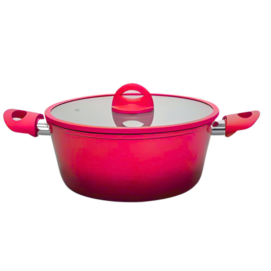 Caçarola 24cm Miami Vermelho Degrade - AL190