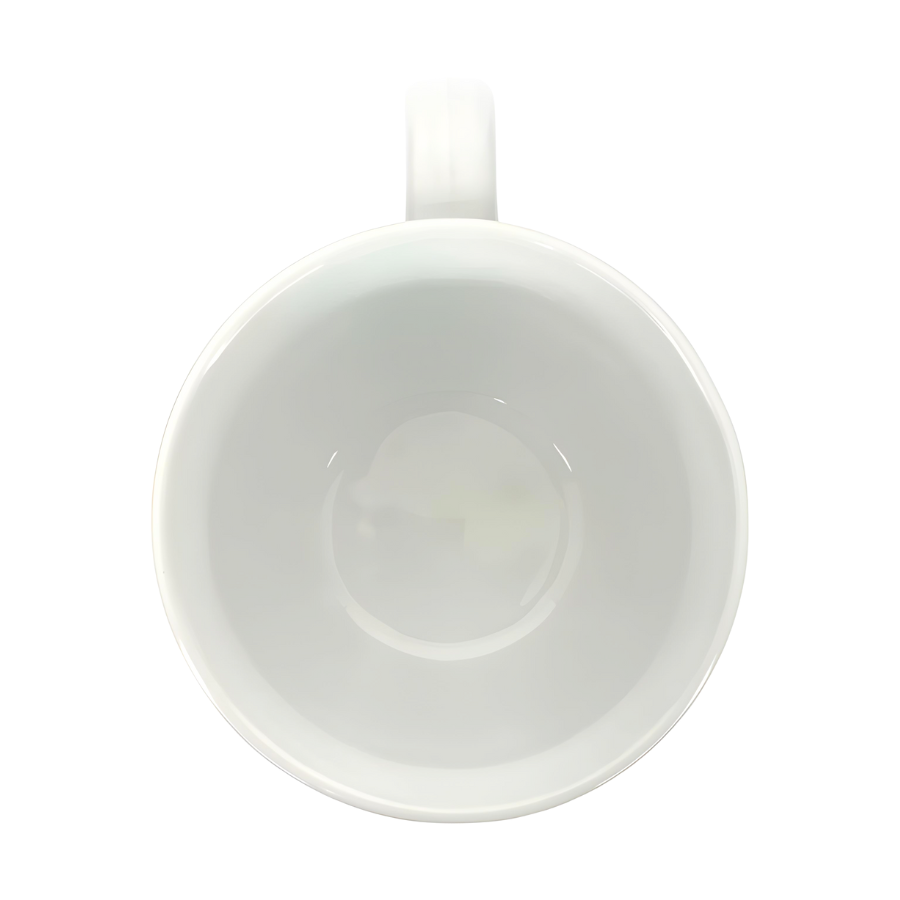Caneca Xícara Branca Cerâmica Jumbo Sopa Caldo Cereal 750ml