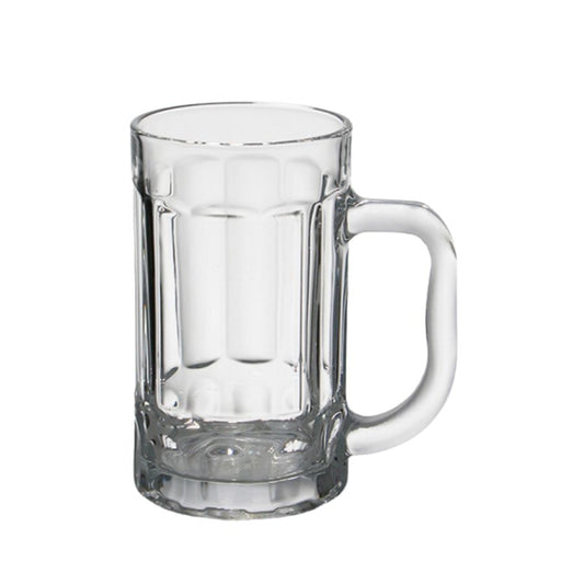 Caneca De Vidro Copo Chopp Cerveja 360ml Bar Restaurante Padaria