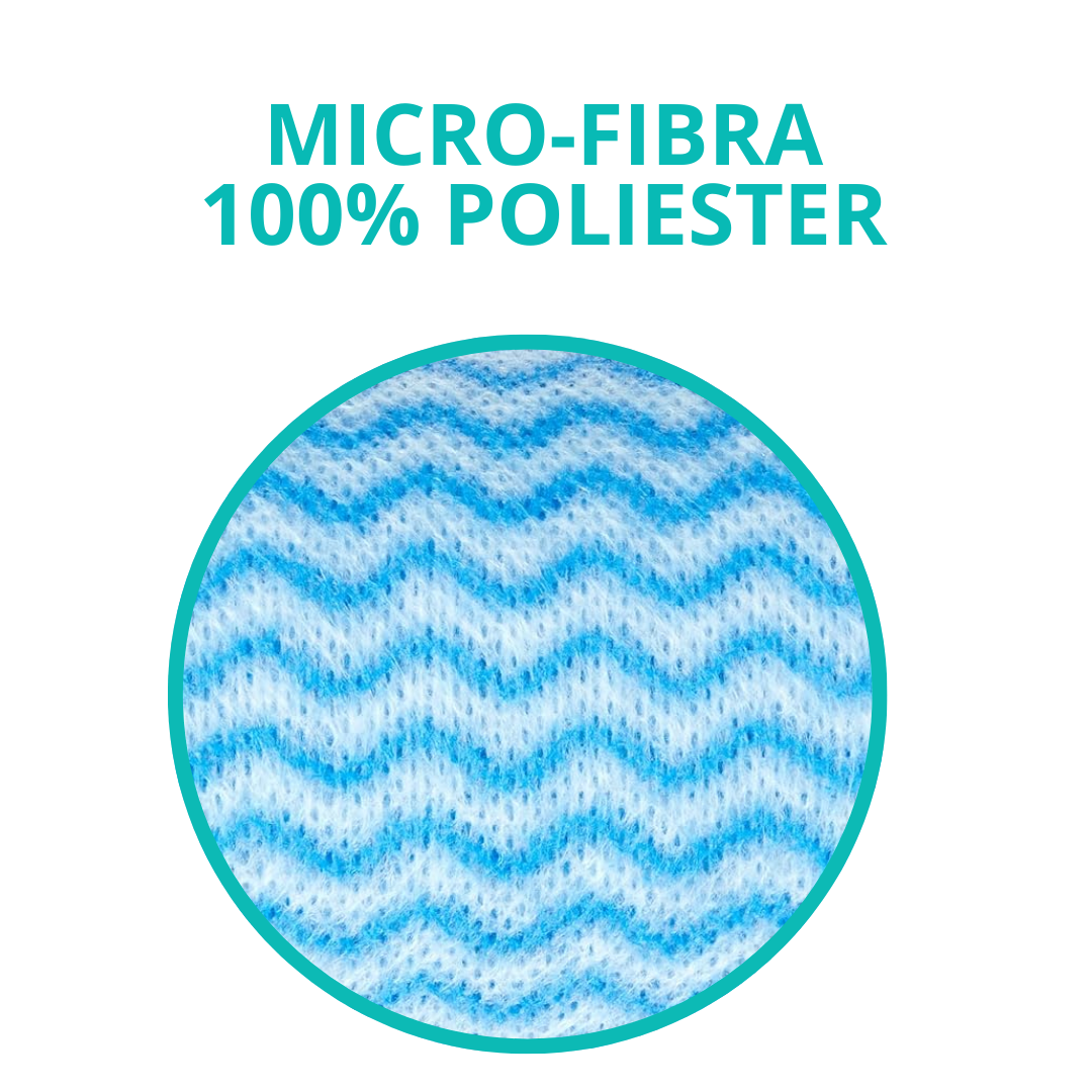 Pano Descartável Multiuso Perfex Limpeza Em Rolo 20 Unidades