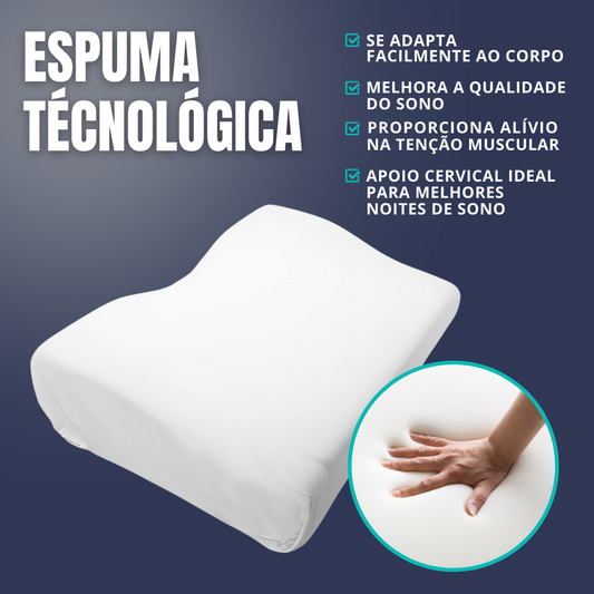 Travesseiro Visco Cervical Nasa - 10220309