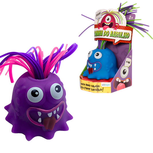 Brinquedo Boneco Infantil Anti Stress Squish Turma Barulho