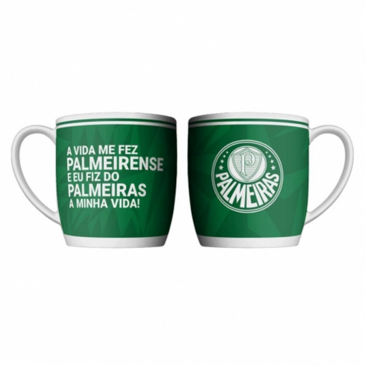 Caneca Porcelana 360ml Times Palmeiras - 441138