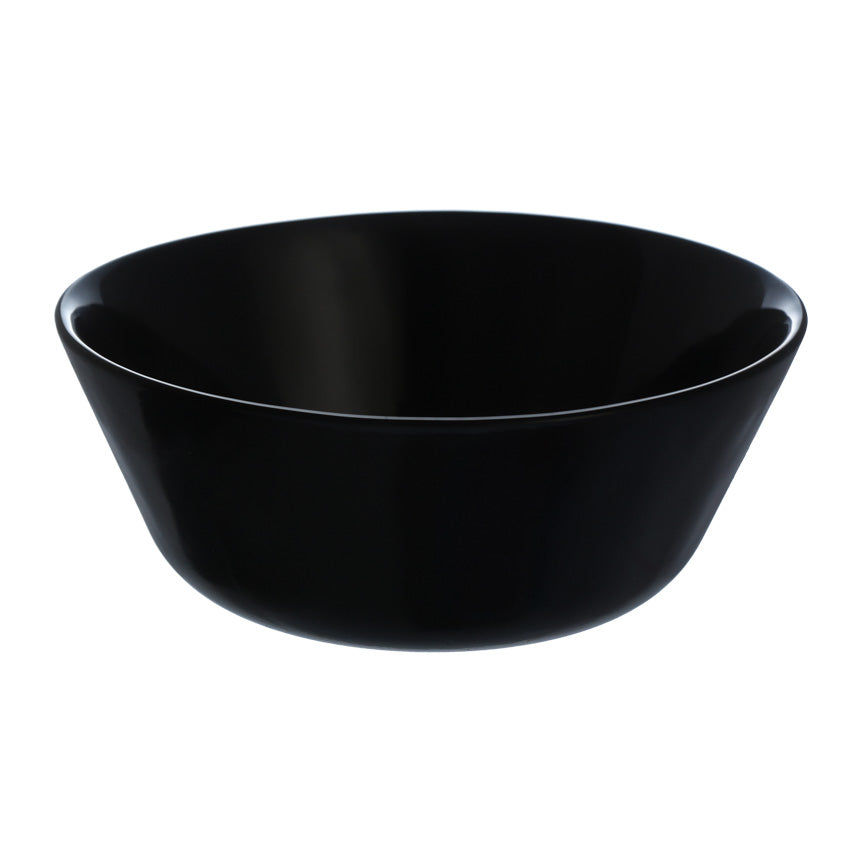 Bowl Tigela Vidro Sobremesa Saladeira Preto Opaline 11cm