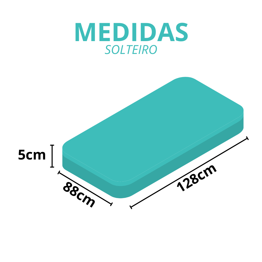 Pillow Top Espuma Soft  Click House Solteiro 88x188 - 88871/10