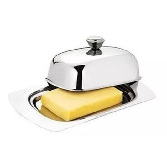 Manteigueira De Inox Com Tampa - WX4420