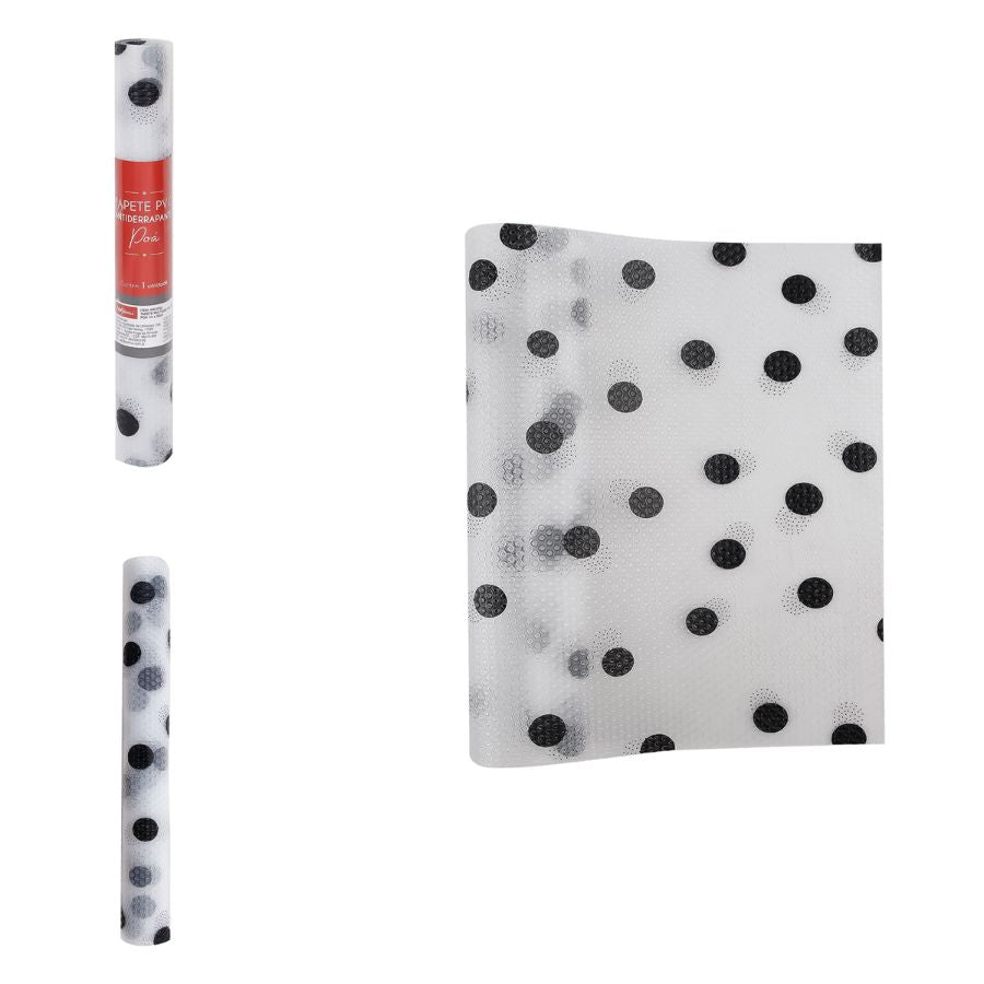 Tapete Multiuso Antiderrapante PVC Poa 100x30cm - WX10761