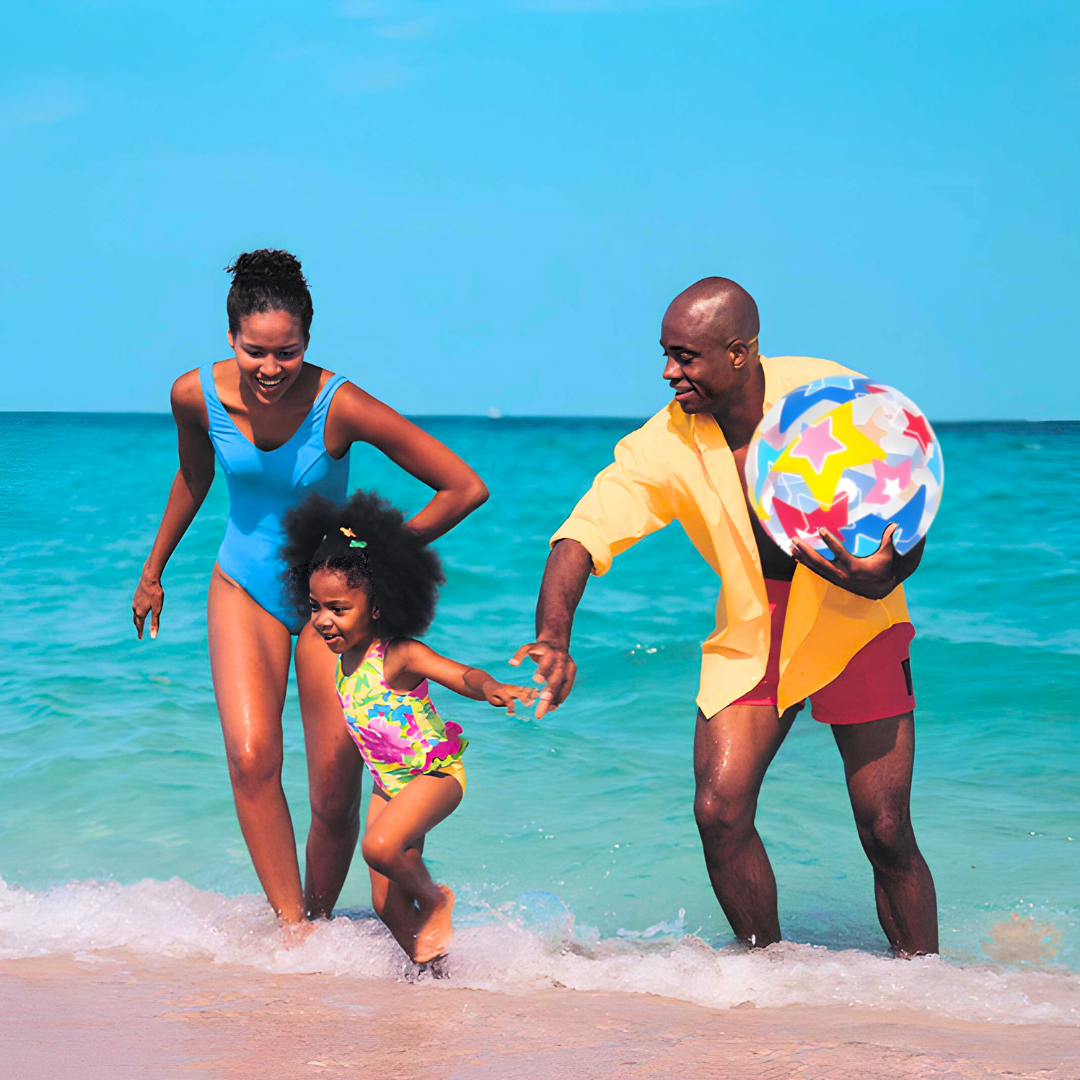 Bola De Praia Piscina Inflável Gigante Estampada Criança 50cm