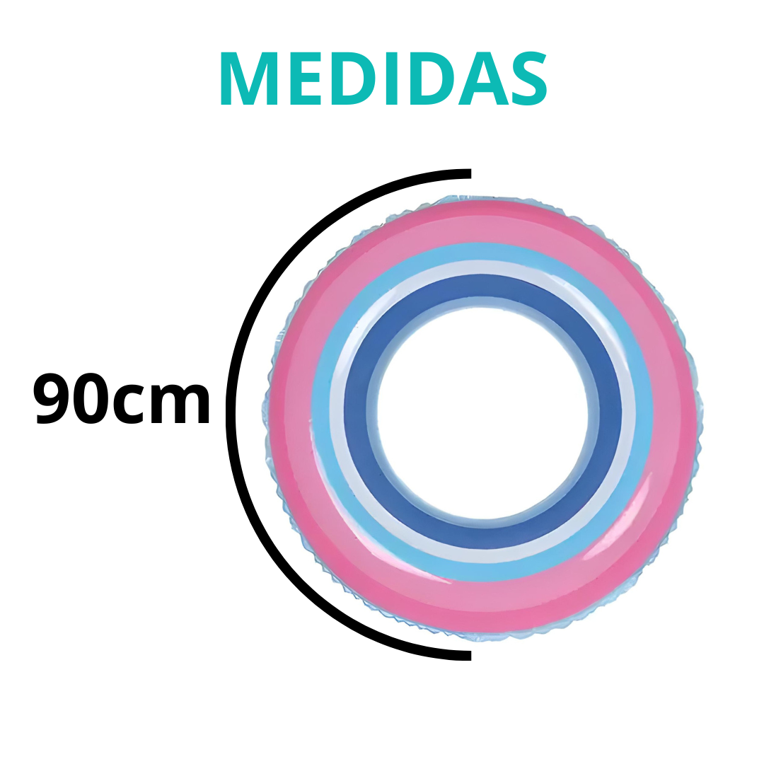 Boia Infantil Redonda Piscina Inflável Praia Criança 90cm