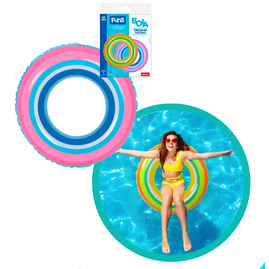Boia Infantil Redonda Piscina Inflável Praia Criança 90cm