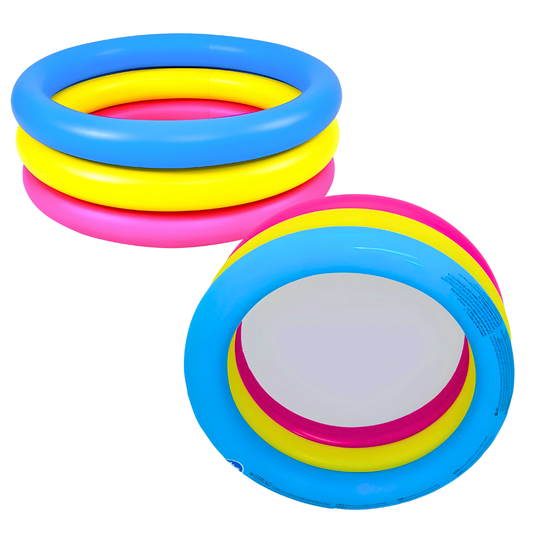 Piscina Inflavel 3 Aneis 88L - WS10086-1