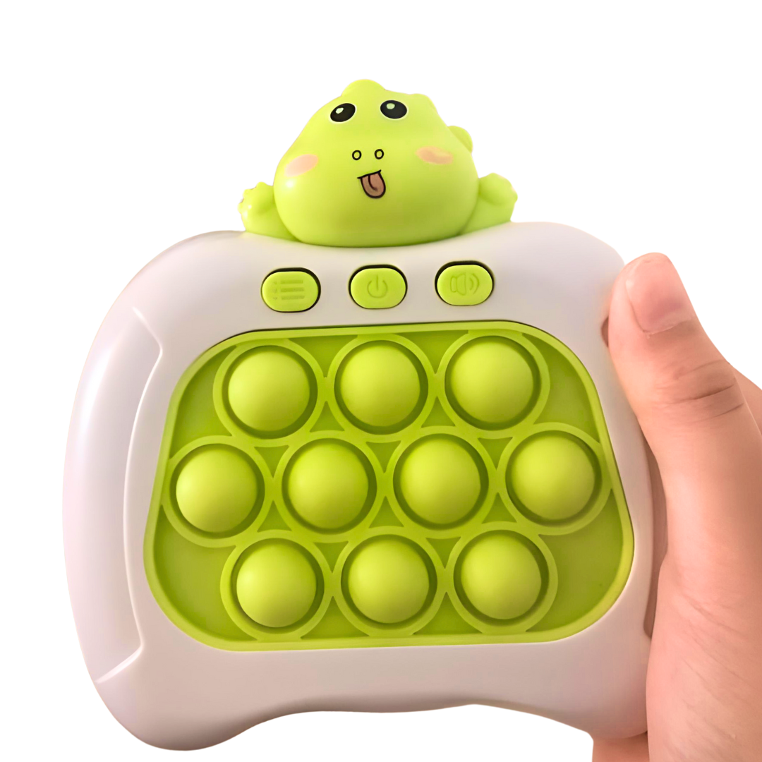 Pop-it Brinquedo Eletrônico Anti Stress Som Luz Dinossauro