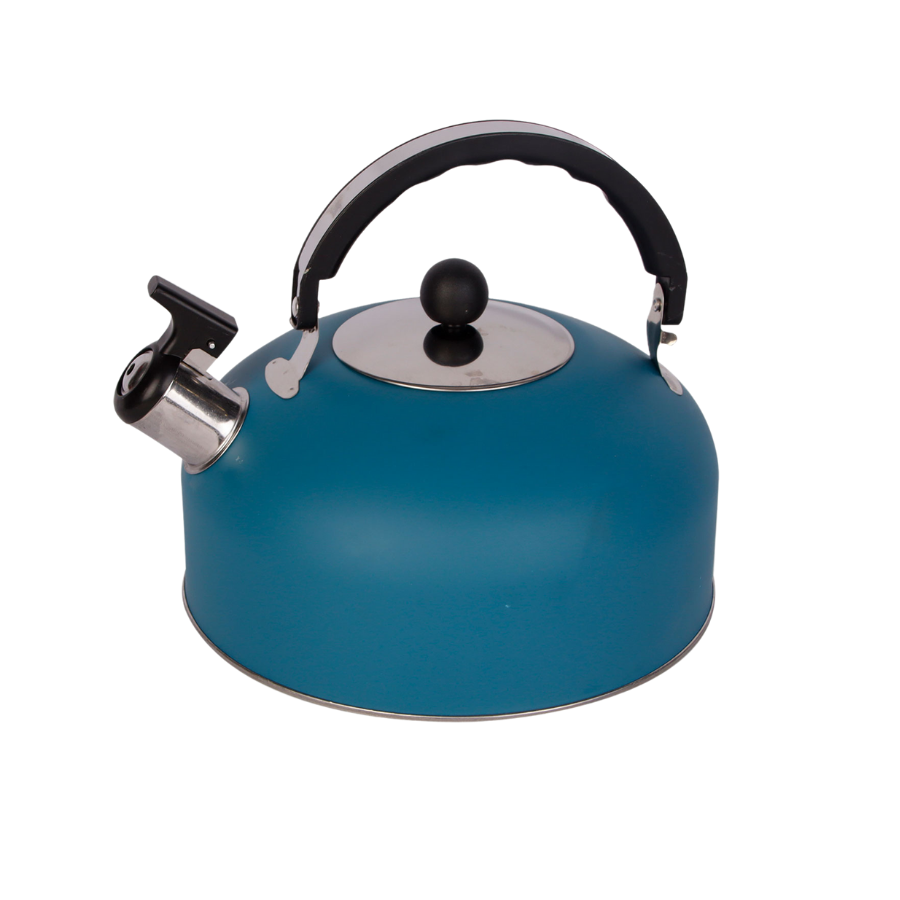 Chaleira Apito Inox Azul Matte 2,5L - WX12584