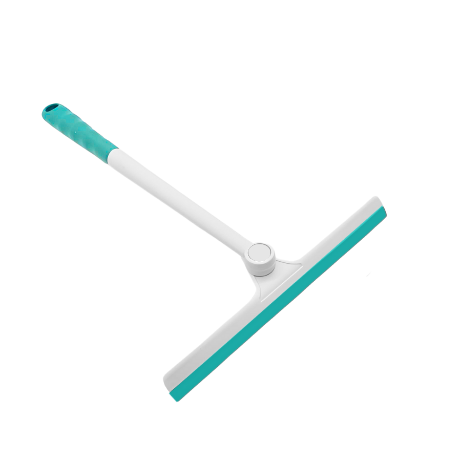 Rodo Limpa Vidro Articulavel Azul 35cm - WX10847
