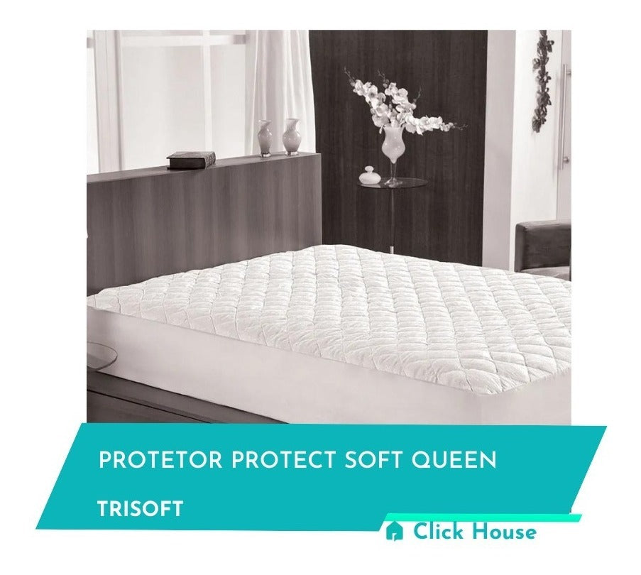 Capa Protetor Colchão Queen Impermeável Protect Soft Trisoft