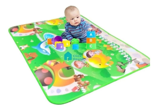 Tapete De Atividades Tatame Infantil Com Sacola Para Guardar