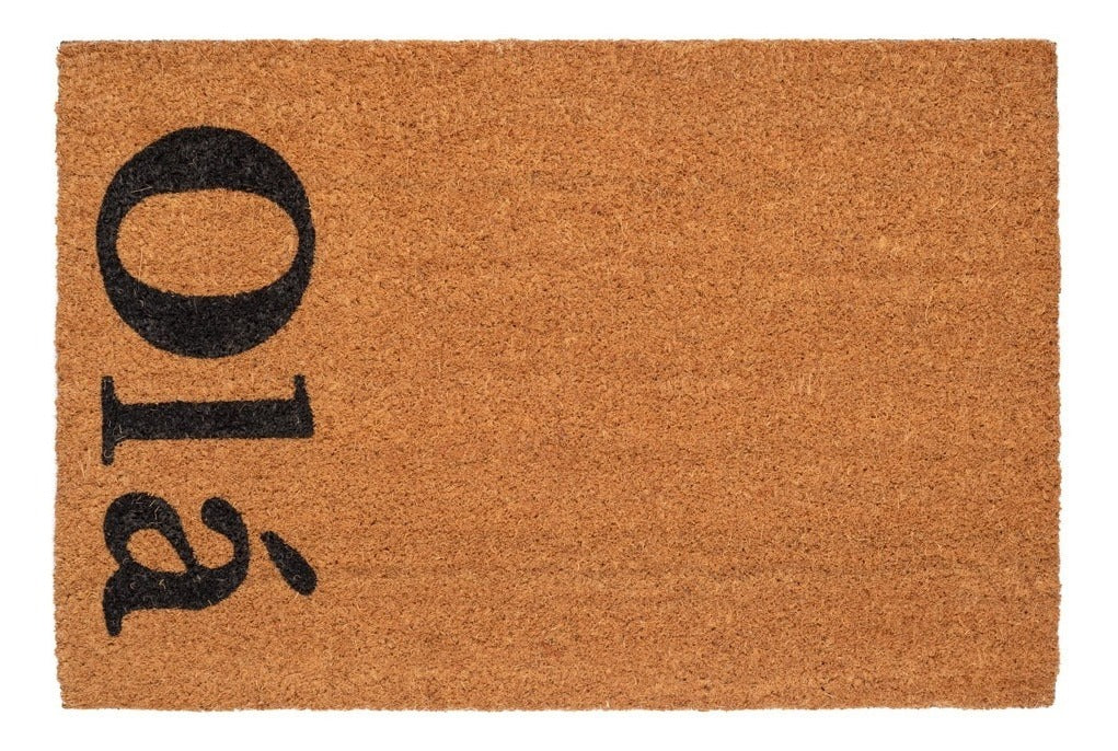 Tapete De Casa Capacho 40x60cm Design Fibra De Côco