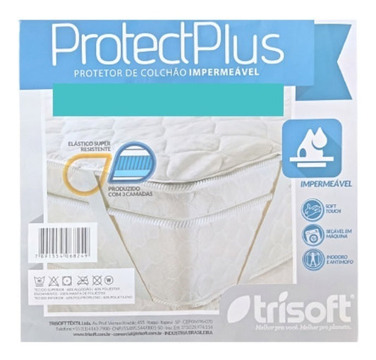 Protetor De Colchão Protect Plus Trisoft Impermeável King
