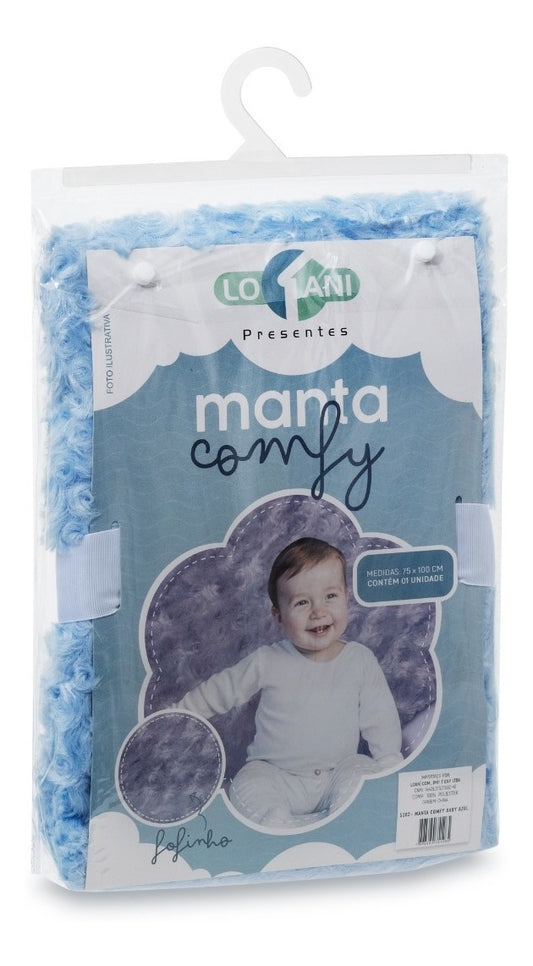 Cobertor Manta Para Bebe Comfy Fofinho Para Menino E Menina