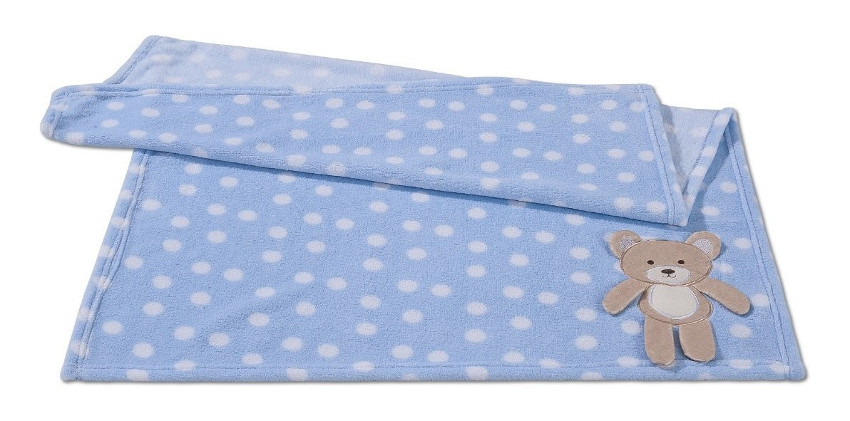 Manta Soft Anti-alérgico Bichinhos Bebê Infantil Cobertor
