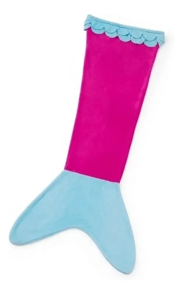 Cobertor Macio Cauda De Sereia Manta Soft Infantil Rosa