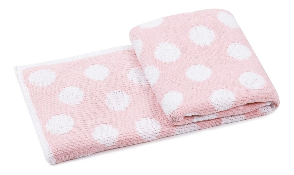 Manta Tricô Baby Hipoalérgica Para Bebe Menino E Menina