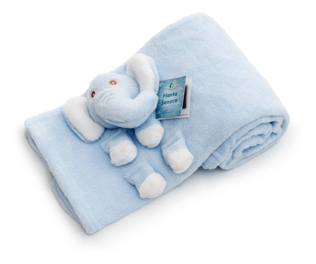 Manta Soft Loani Para Bebê Anti Alérgico Soneca