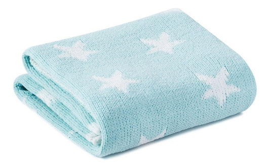 Manta Tricô Baby Hipoalérgica Para Bebe Menino E Menina