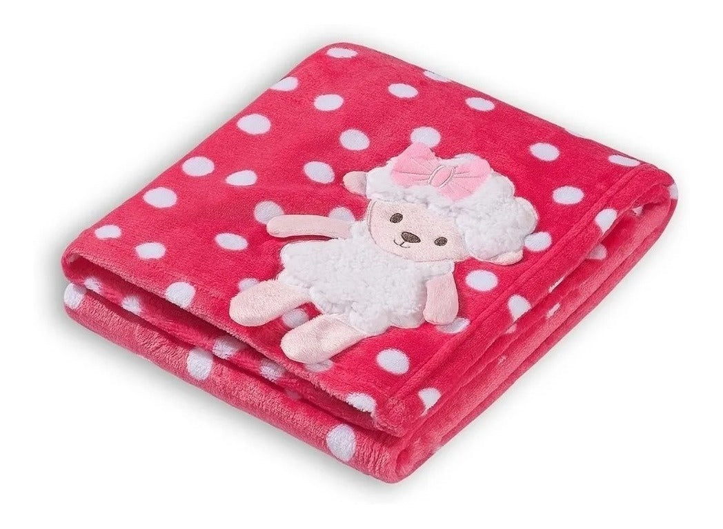 Manta Soft Anti-alérgico Bichinhos Bebê Infantil Cobertor