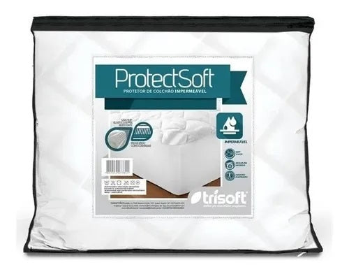 Capa Protetor Colchão Casal Impermeável Protect Soft Trisoft