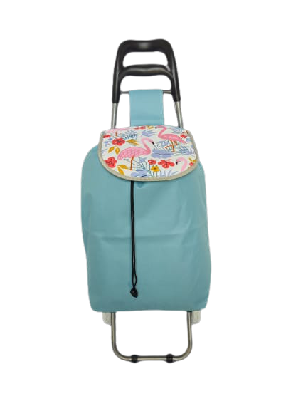 Carrinho De Compras Feira Dobrável Rodinha 30kg