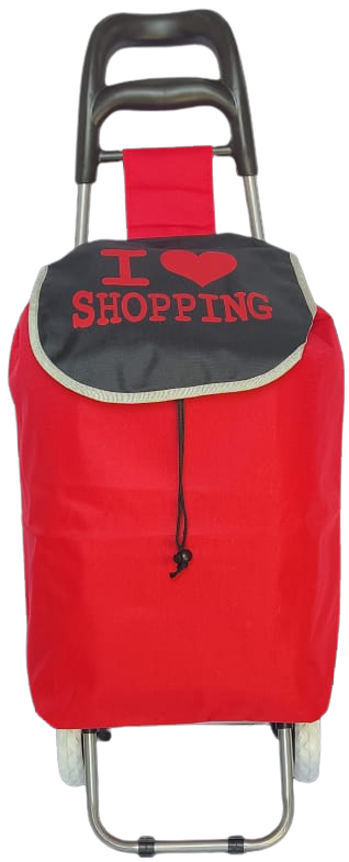 Carrinho De Compras Feira Dobrável Rodinha 30kg