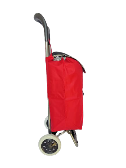 Carrinho De Compras Feira Dobrável Rodinha 30kg